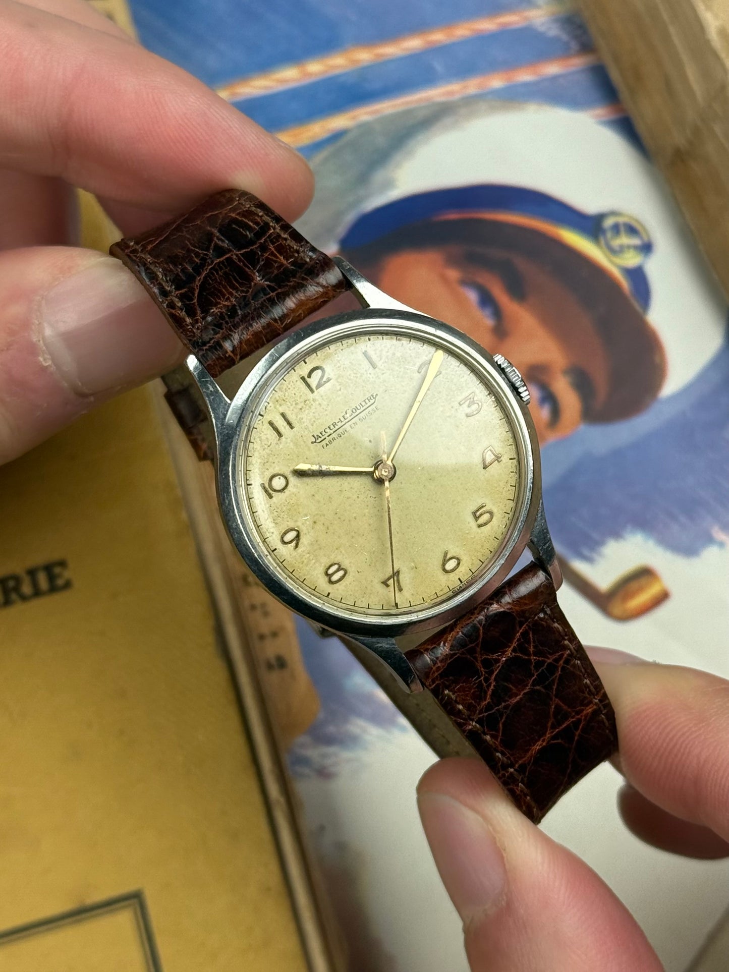 Jaeger LeCoultre P478C 31,4mm Seconde Centrale