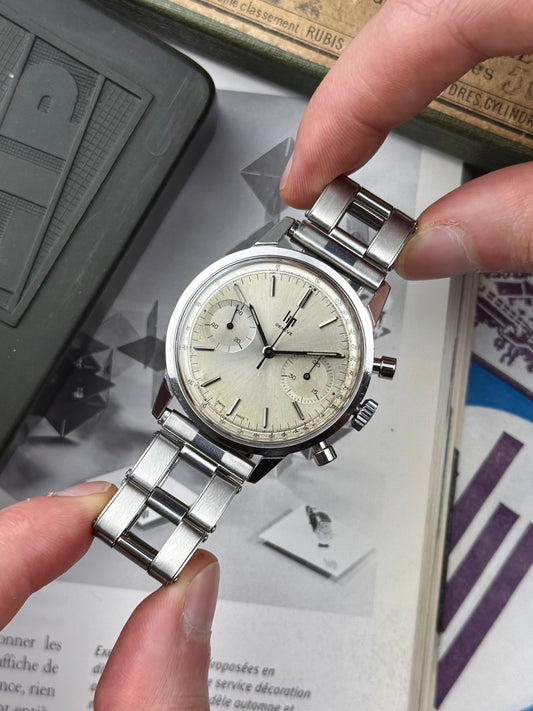 Lip Chronograph Waterproof monobloc case Venus 188 Ref9968