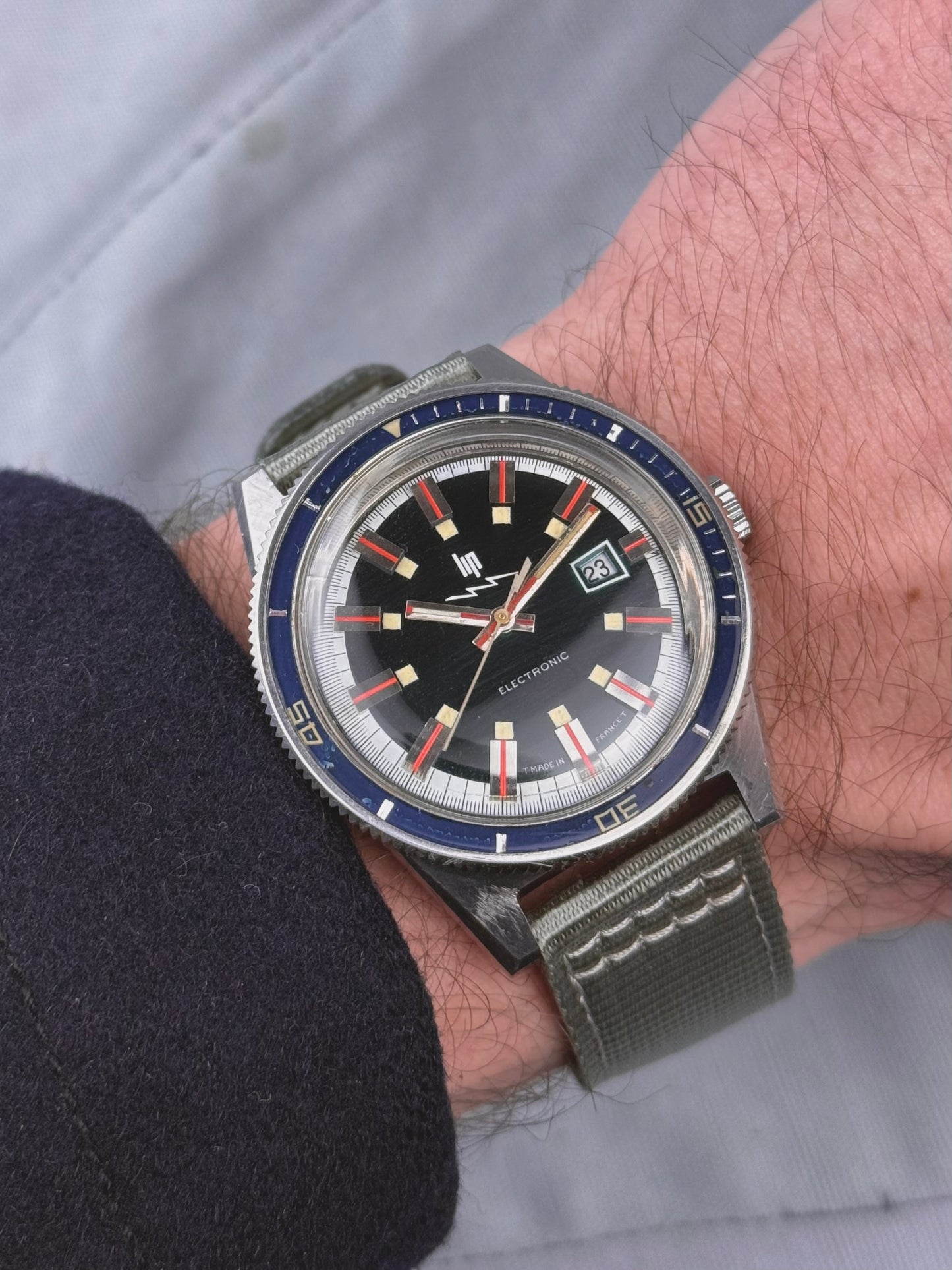 Lip 1970s Skin-Diver Electronic