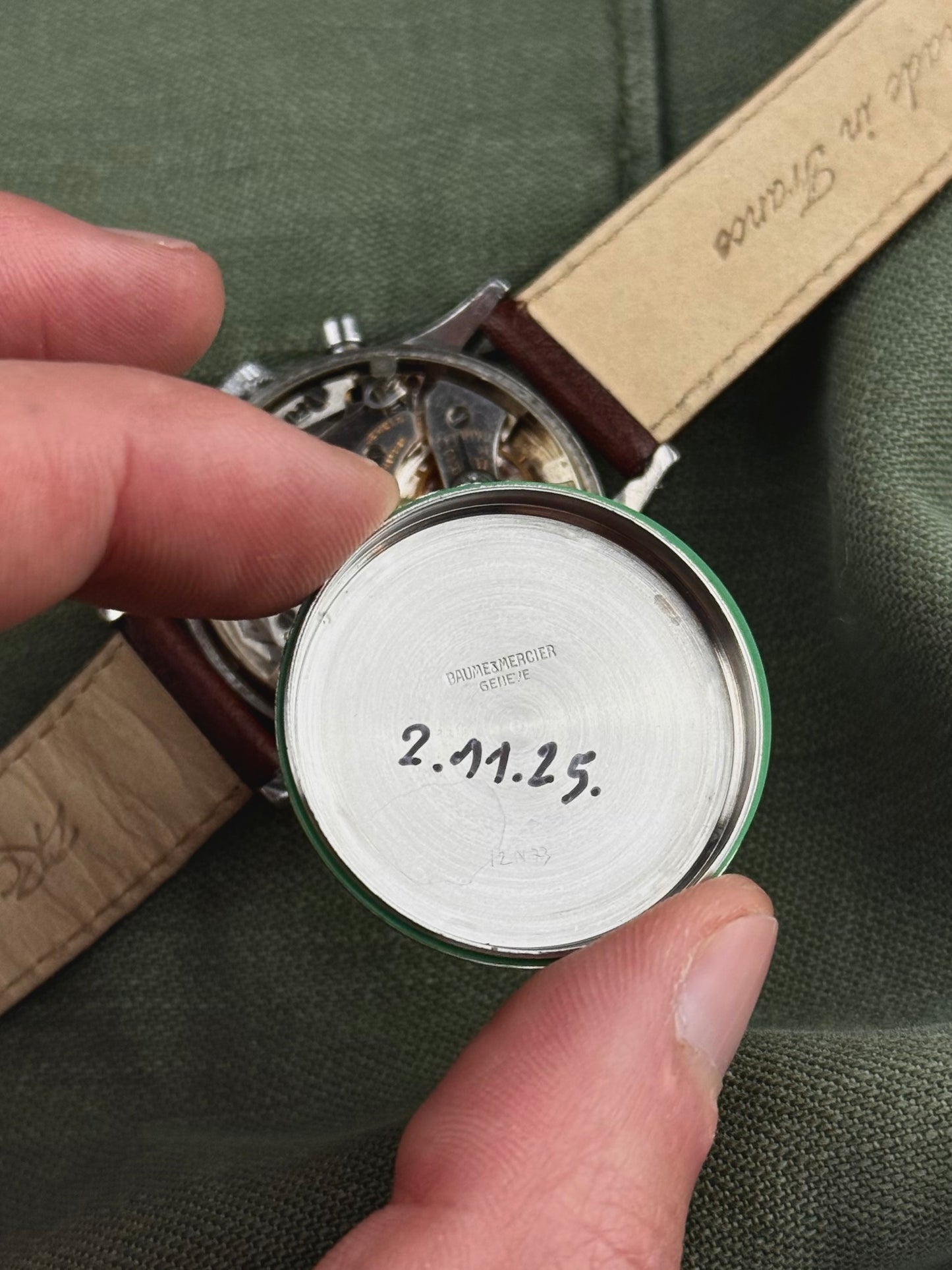Baume & Mercier Waterproof Chronographe Landeron 148