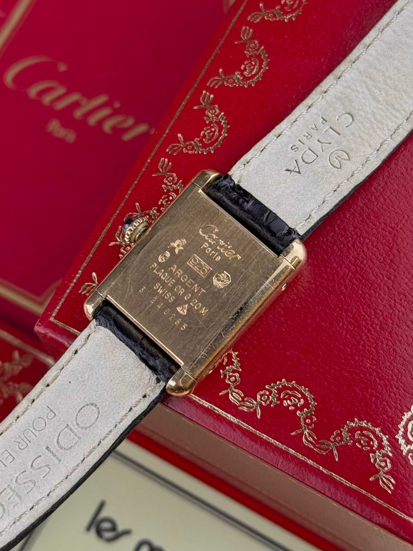 Cartier Tank Must Trinity