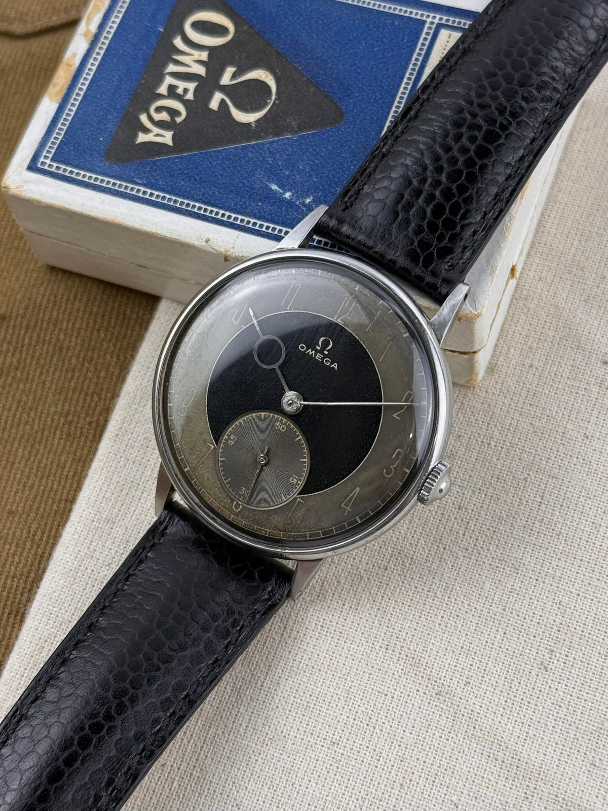 1939 Omega Jumbo Art Deco Pontife 30T2