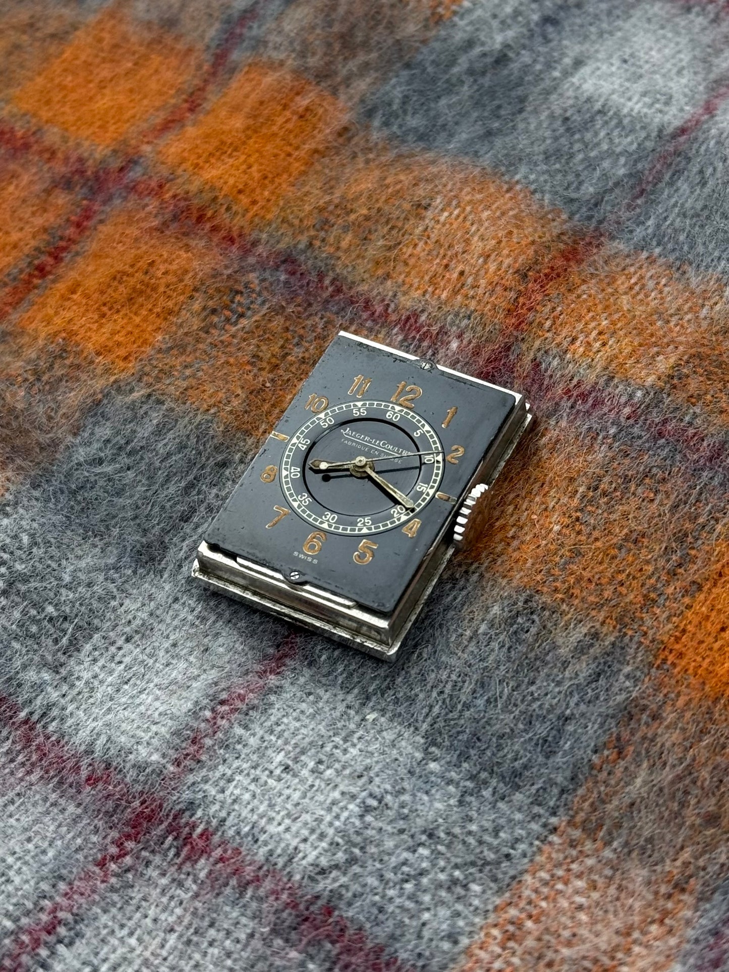 1937s Jaeger LeCoultre Uniplan Étrier