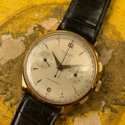 Universal Genève Compax Jumbo 18k