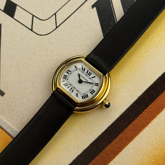 Cartier Ellipse Paris Dial Ref67081
