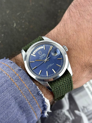 Tudor Date-Day 7017/0 1969 Cadran Bleu