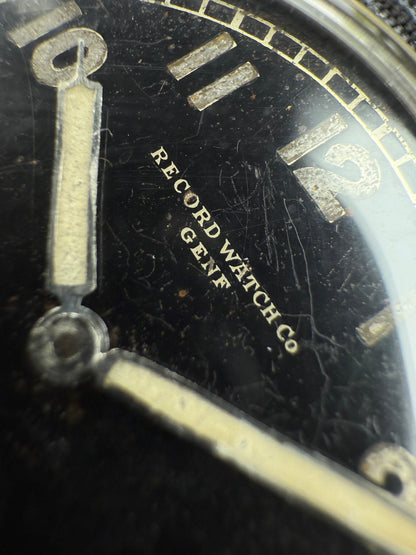Record Watch Co Genf WWII