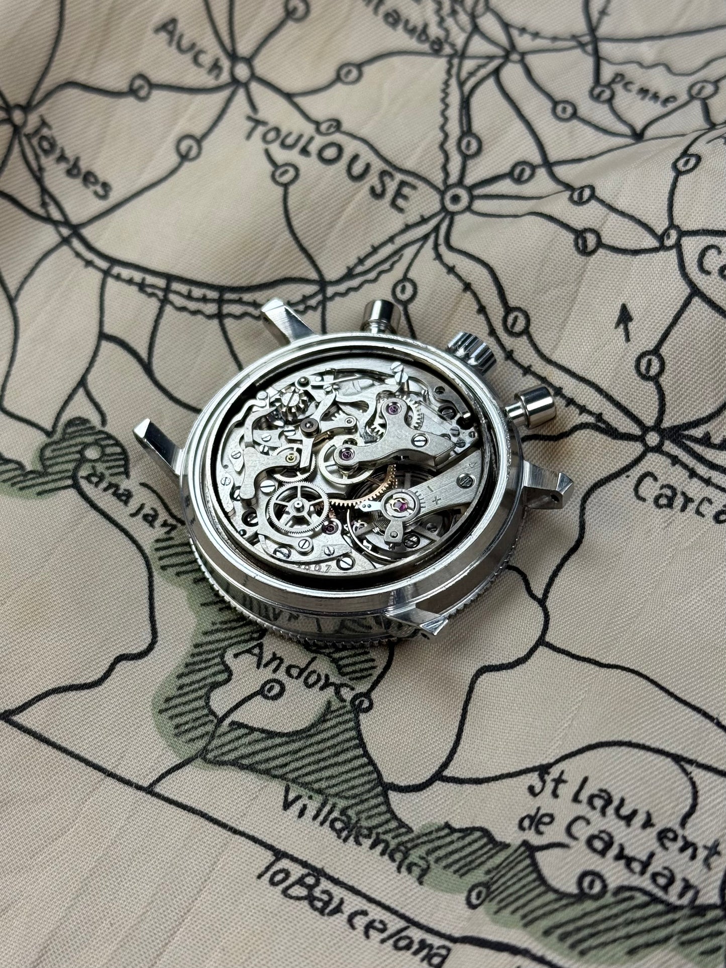 Dodane Type 21 military « Flyback » Valjoux 231