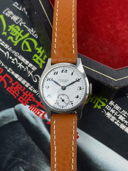 1930s Seikosha 15 jewels Porcelain