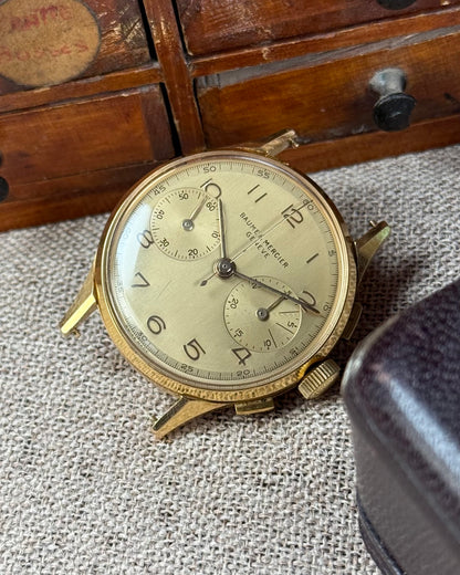 Baume & Mercier Chronographe tout or