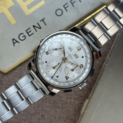 Eterna 1947 Chronographe 72c NOS