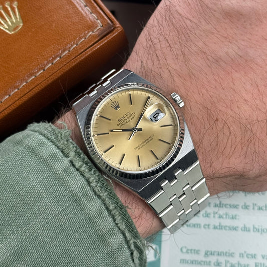 Rolex Oysterquartz « Tropical » Ref.17014