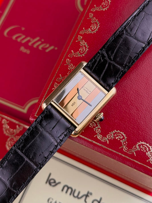 Cartier Tank Must Trinity