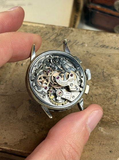 Heuer « Big Eyes » Pré Carrera Valjoux 23