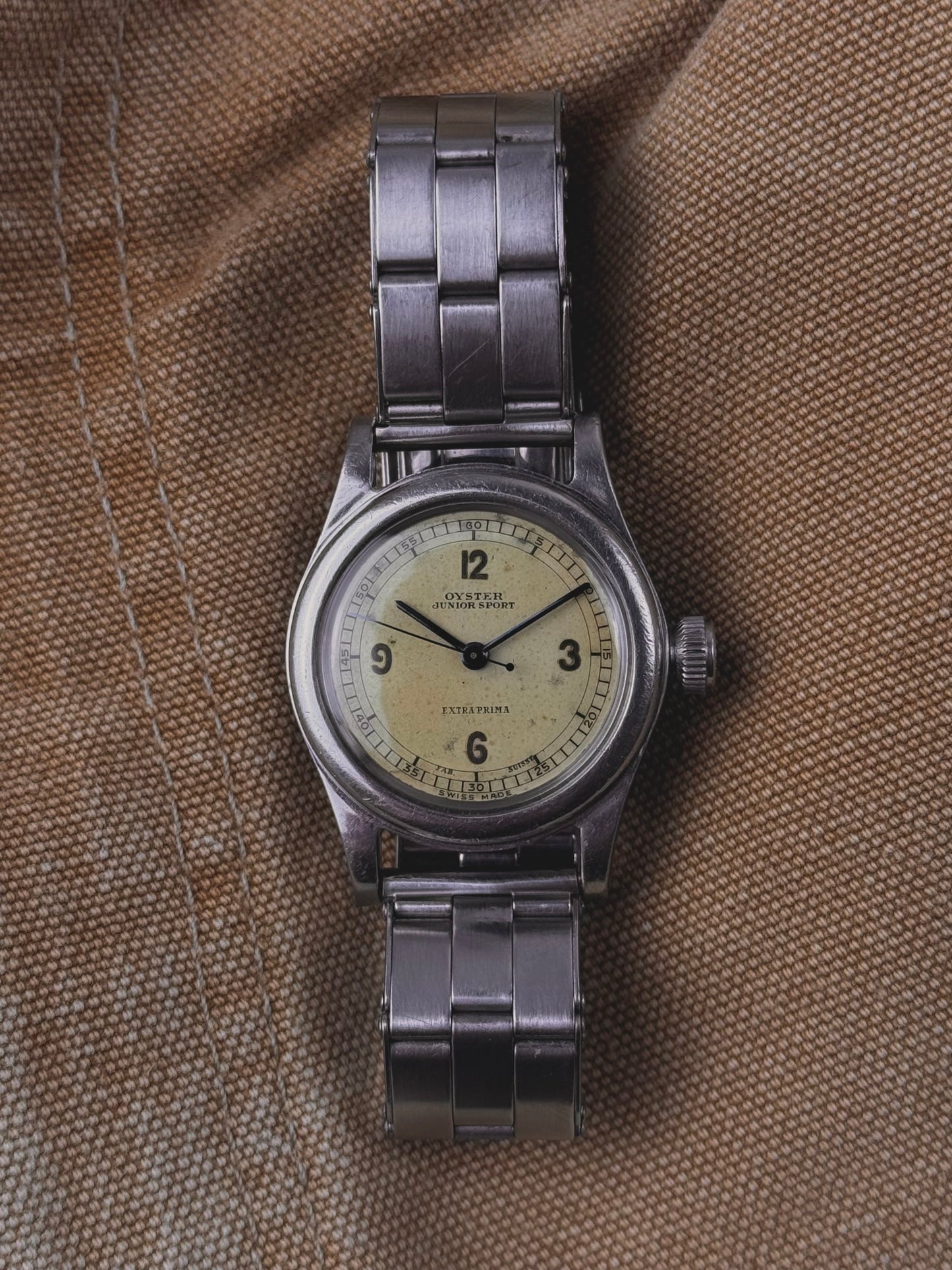 Rolex 1939 Oyster Sport Junior Extra Prima Sector dial Ref2784