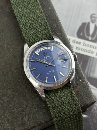 Tudor Date-Day 7017/0 1969 Cadran Bleu