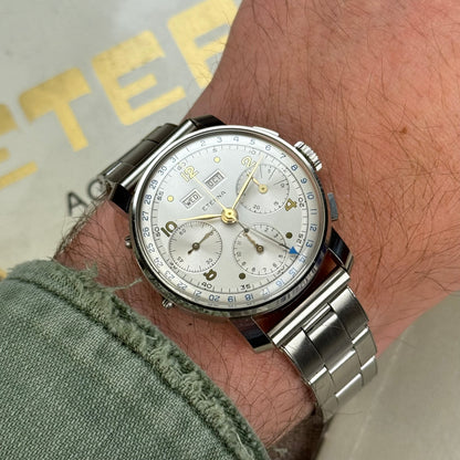 Eterna 1947 Chronographe 72c NOS