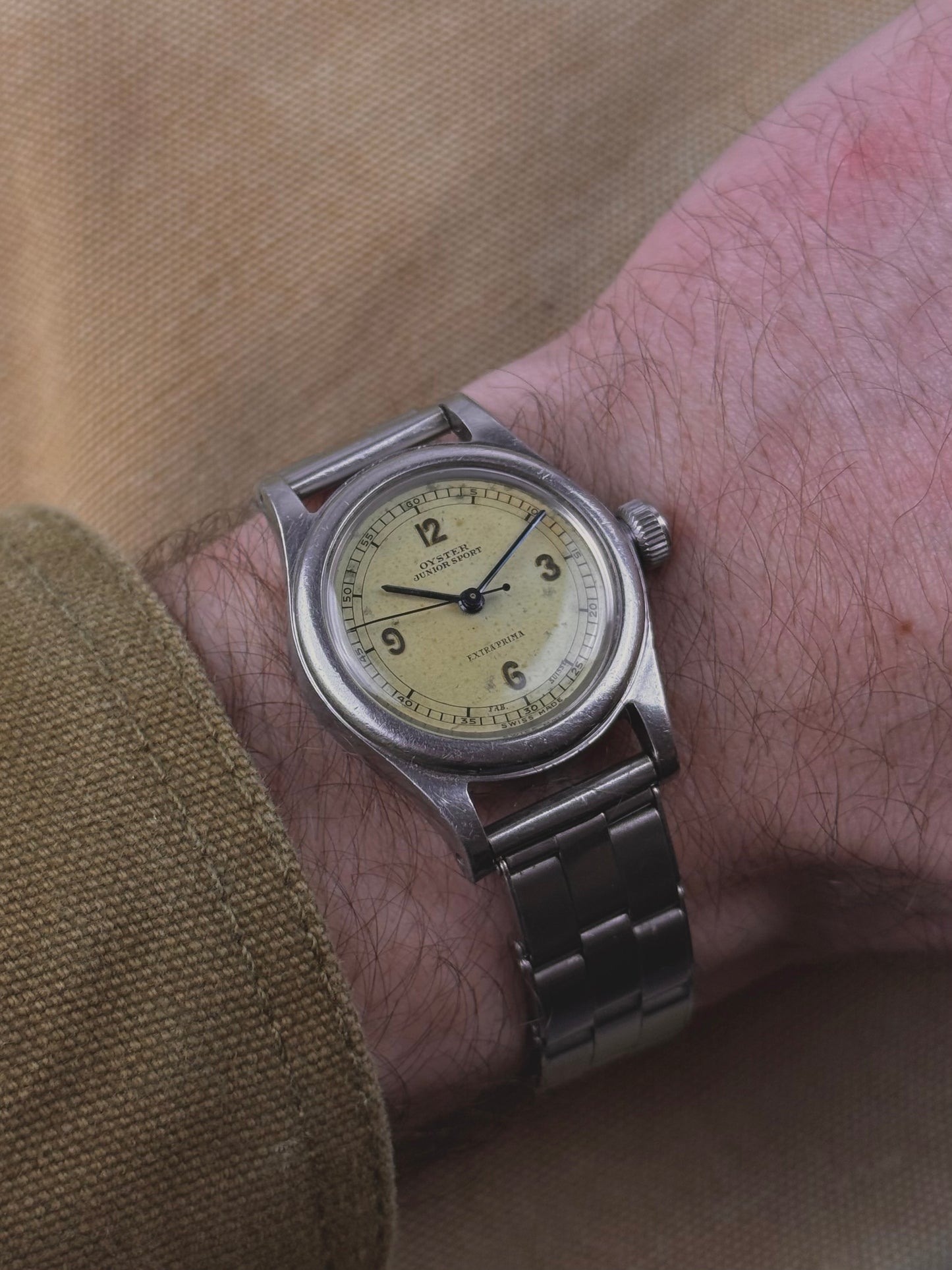 Rolex 1939 Oyster Sport Junior Extra Prima Sector dial Ref2784