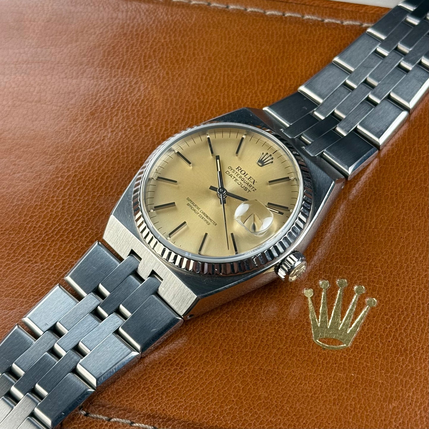 Rolex Oysterquartz « Tropical » Ref.17014