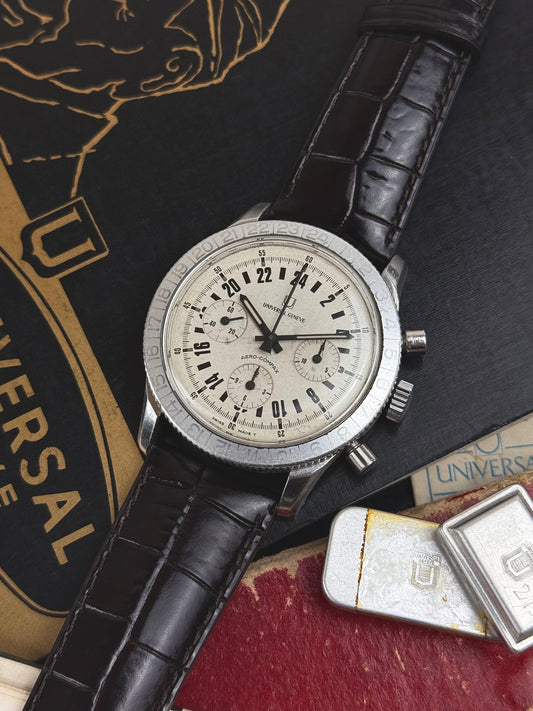 Universal Genève Aero compax Réf89010/01